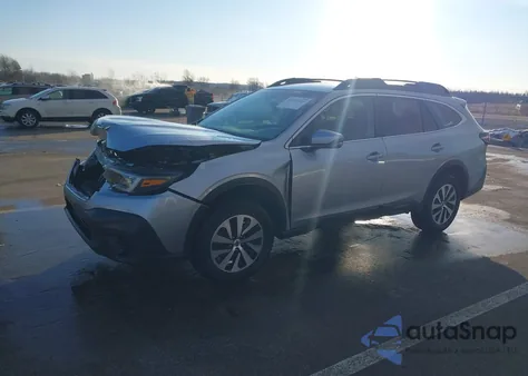 2022 Subaru Outback Premium из США, поврежденный, VIN 4S4BTACC1N3130558